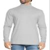 Men's Long Sleeve Turtleneck Heather Gray 2X view 1