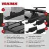 Yakima Custom Landing Pad 23, Fixed Point Tower Installation Mounts for Flush Rail Rooftops, Rack Mount Compatible with 2019 and Newer Toyota Rav4 SUV view 4