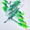 Lobo Lures SquidNation Billfish Edition Longtail Flippy Floppy Pakula Edition Marlin & Tuna Fishing Teaser Daisy Chain (LUMO Glow) view 3