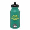DISCOUNT PROMOS Custom 20 oz. Water Bottles with Push Cap Set of 50, Personalized Bulk Pack - Perfect for Gym, Hiking, Camping, Outdoor Sports - Teal view 1