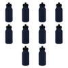 DISCOUNT PROMOS 20 oz. Water Bottles with Push Cap Set of 10, Bulk Pack - Perfect for Gym, Hiking, Camping, Outdoor Sports - Navy Blue view 1