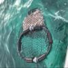 The ChummyHoop - Collapsible Rubber Chum Bag (Teal)