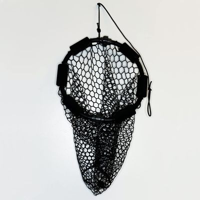 The ChummyHoop - Collapsible Rubber Chum Bag (Black)