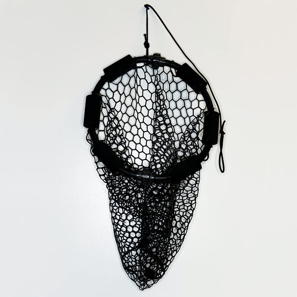 The ChummyHoop - Collapsible Rubber Chum Bag (Black)