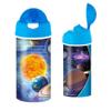 3D LiveLife Drinking Bottle - You are Here from Deluxebase. Space 20oz Tumbler with Lenticular 3D Image, BPA Free Reusable Water Bottle with Easy to Use Straw Lid. view 1