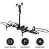 Hollywood Racks Sport Rider 2" Hitch Bike Rack, Carries 2 Bikes up to 80 lbs Each for Standard, Fat Tire and Electric Bicycles - Heavy Duty, Foldable Ebike Rack for Car, Truck, and SUV view 2