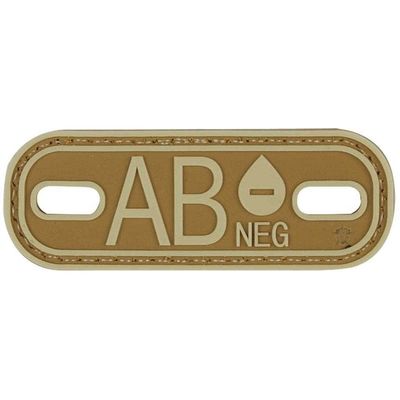 Blood Type AB Negative PVC Patch