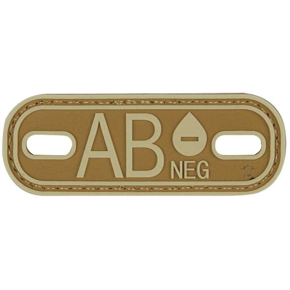 Blood Type AB Negative PVC Patch