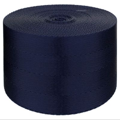 Country Brook Design 2 Inch 4 Panel Navy Blue Light Weight Nylon Webbing Closeout, 50 Yards