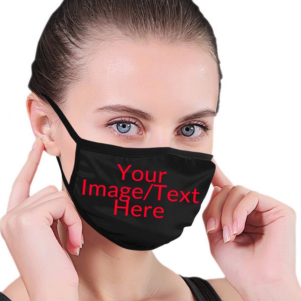Custom Dust Face Masks,Personalized Mouth Cover Design,Add Your Own Image/Text Balaclavas for Men