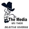 Check Custom Design Piss on The Media and Their Selective Coverage (Red, 10" W) view 1