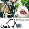 Bike Bicycle Front Hub Adapter,Front Rear Bicycle Boost Hub Conversion Adapter,for Bicycle Professional Boost Hub Conversion Adapter Disc Brake Front Rear/5mm view 3