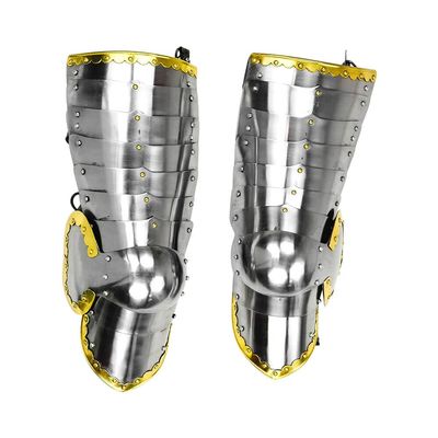 Nautical-Mart Polish Winged Hussar Leg Armor Set - 18 Gauge Steel Halloween Costume