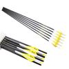 Pinals Archery 300 340 400 Spine Carbon Arrows for Compound Bows Traditional Recurve Bow Longbow 30 Inch Shafts Hunting Target Arrow 12PCS Spine 340 view 2