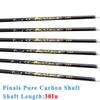 Pinals Archery 300 340 400 Spine Carbon Arrows for Compound Bows Traditional Recurve Bow Longbow 30 Inch Shafts Hunting Target Arrow 12PCS Spine 340 view 4