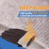 MGGMOKAY Womens Touchscreen Nappa Lambskin Leather Gloves(100% Cashmere Lining),Brown,Medium view 3