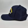 EAGLE CREST USS Enterprise CV-6 Embroidered Patch Cap Baseball Hat Strapback Blue view 2