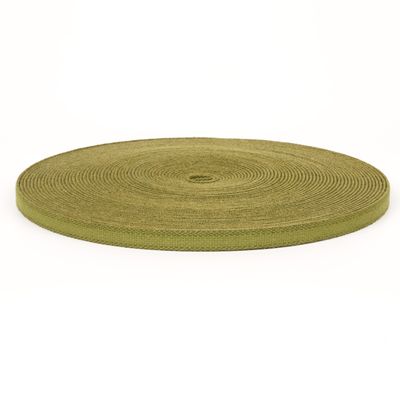 Country Brook Design 3/8 Inch Berry Compliant Camo 483 Olive Green Heavy Cotton Webbing Closeout, 20 Yards