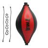 Leather Double End Dodge Speed Ball Boxing Floor to Ceiling Punching Bag MMA (Red) view 1