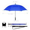 MRTLLOA Extra Large Royal Blue Golf Umbrella, 54/62/68/72 Inch Automatic Open, Oversize Double Canopy Vented Windproof Waterproof Sports Umbrellas for Rain(68 Inch Royal Blue) view 3