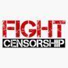 Fight Censorship Free Speech Liberty Freedom Politcal Vinyl Waterproof Sticker Decal Car Laptop Wall Window Bumper Sticker 5" view 1
