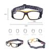 SooGree Basketball Dribbling Glasses Soccer Football Sports Protective Eyewear Goggles Eye Safety Glasses Anti Fog Lens for Men Adults (yellow) view 2
