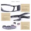 SooGree Basketball Dribbling Glasses Soccer Football Sports Protective Eyewear Goggles Eye Safety Glasses Anti Fog Lens for Men Adults (yellow) view 4