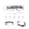 SooGree Basketball Dribbling Glasses Soccer Football Sports Protective Eyewear Goggles Eye Safety Glasses Anti Fog Lens for Men Adults view 2