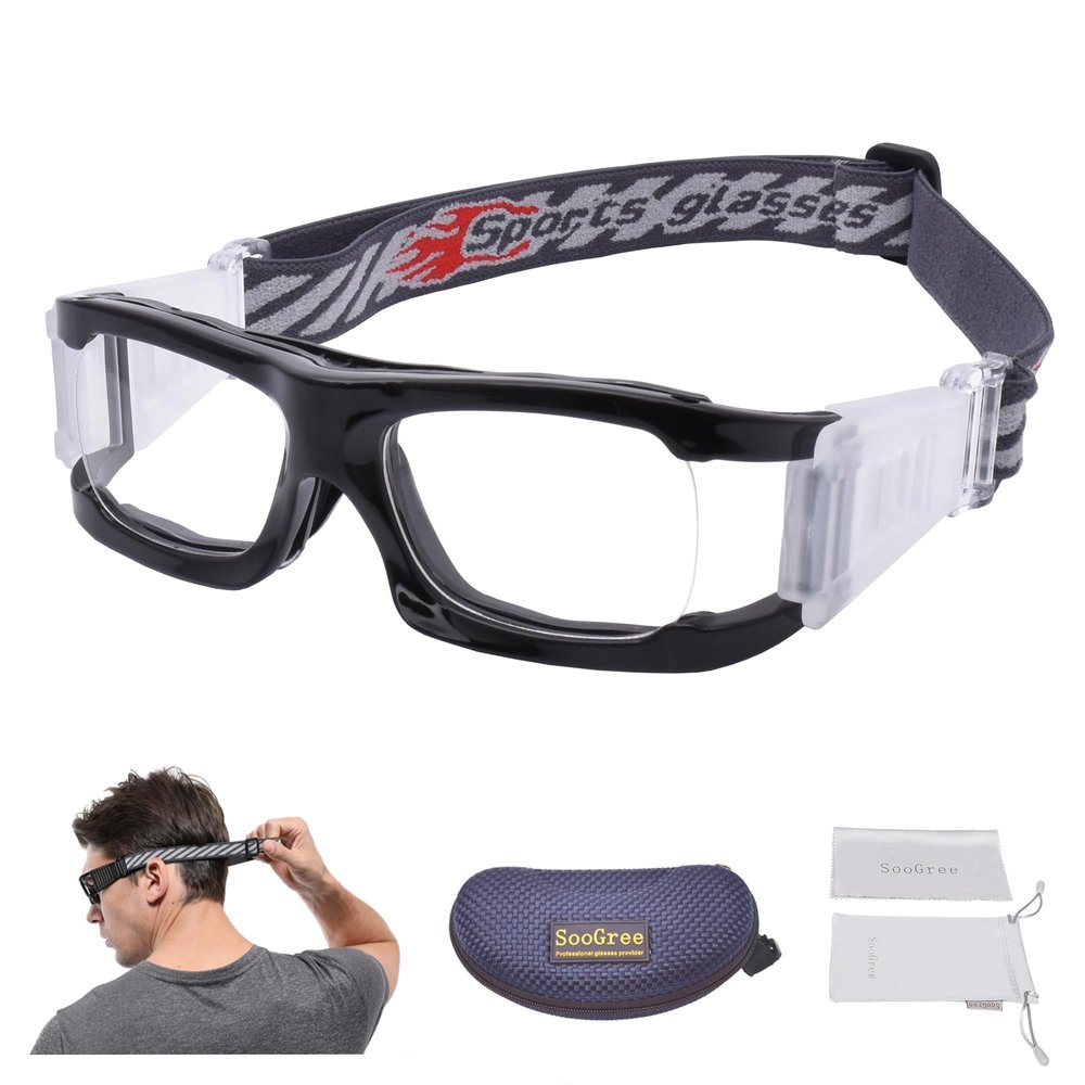 SooGree Basketball Soccer Football Goggles Anti Fog Protective Sports Goggles Glasses for Men Women