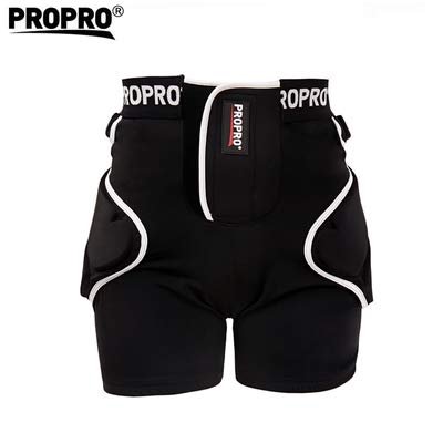 Pro Brand International Snowboarding Skiing Protection Gears Buttock Hip and Knee pad SP-010B (L)