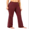 28"/30"/32"/34" Inseam Women's Bootcut Yoga Pants Long Bootleg High-Waisted Flare Pants with Pockets Dark Red-Flare-30-S view 2
