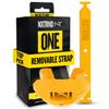 Nxtrnd One Football Mouth Guard, Strap Included, Fits Adult & Youth (Yellow) view 1