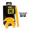 Nxtrnd One Football Mouth Guard, Strap Included, Fits Adult & Youth (Yellow) view 4
