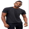 Threadfast Apparel Unisex Impact Raglan T-Shirt XL Black Heather view 1