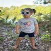 Ink Trendz Trumplican Cute Toddler T-Shirt, GOP, Republican Tee, President 47 (White, 3T) view 4