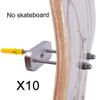 YYST Skateboard Floating Deck Display Skateboard Floating Wall Mount Long Board Wall Hanger- Patent Pending - Type A (10) view 3