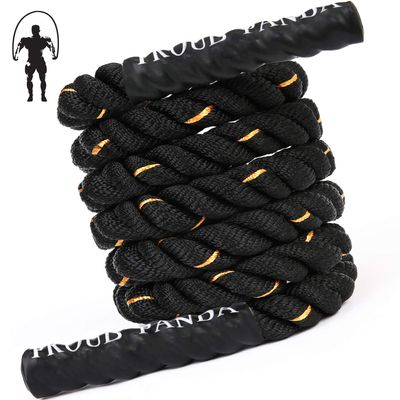 Heavy Jump Ropes for Fitness 5LB, Weighted Adult Skipping Rope Exercise Battle Ropes for Men & Women, Total Body Workouts, Power Training in Gym to Improve Strength and Building Muscle(1.5''9.2 ft)