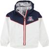 G-III Sports Womens Arizona Wildcats Windbreaker Jacket, White, Small view 1