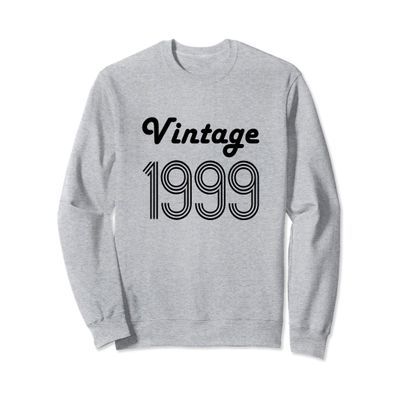 22nd Birthday Gift Women 22 Year Old Vintage 1999 Daughter Sweatshirt