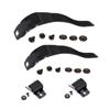 Grneric Roller Skate Strap, 2 Set Replacement Inline Roller Skate Shoes Energy Strap Buckles with Screws Suit for Men Women Kids Outdoor Skating Parts view 1