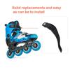 Grneric Roller Skate Strap, 2 Set Replacement Inline Roller Skate Shoes Energy Strap Buckles with Screws Suit for Men Women Kids Outdoor Skating Parts view 2