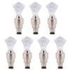 BESPORTBLE 7pcs LED Wheel Lights Valve Caps Lights Wheel Tire Tyre Valve Dust Stem Cap Tire Motion Neon Light Lamp for Car Bike Bicycle Supplies White