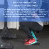 2 Pack Non-Slip Professional Squat Wedge Blocks - Heel Elevated Ramp for Squats, Calf Raises Platform for Men Women, Slant Board Trainer for Fitness, Pushup, Weightlifting, Yoga view 2