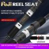 GooFish Solid Nano Tech Blank Series-Matte Black Fuji Setting Size 6'6 PE2-4 Jig 120-350g Saltwater Slow Pitch Jigging Rod-Casting&Right Spiral Wrap view 4