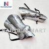 Nautical-Mart German Knight Gothic Leg Armor 18 Gauge Steel Poleyns Armor Medieval Halloween Costume view 2