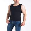 Flygo Mens Cotton Winter Warm Thermal Tank Top Fleece Lined Underwear Sleeveless Vest (Black, Large) view 2