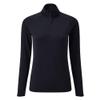 Gill Womens UV Tec Long Sleeve Zip Top - 50+ UV Sun Protection (Navy, 12) view 1