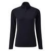 Gill Womens UV Tec Long Sleeve Zip Top - 50+ UV Sun Protection (Navy, 12) view 2