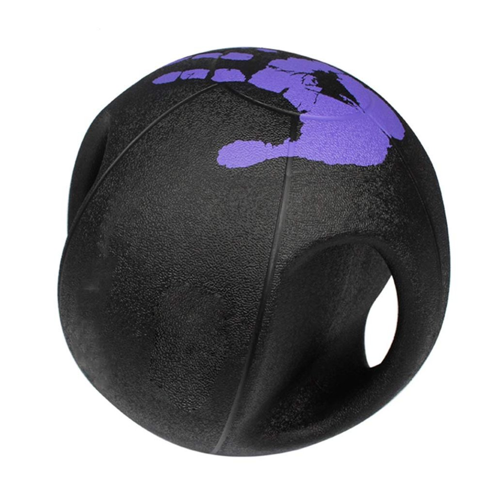 Medicine Balls AGYH Fitness, Double-Handle Rubber Elastic Fitness Ball, Non-Slip and Wear-Resistant, 2KG/3KG/4KG/5KG/6KG/7KG/8KG/9KG/10KG (Size : 10kg/22lbs)