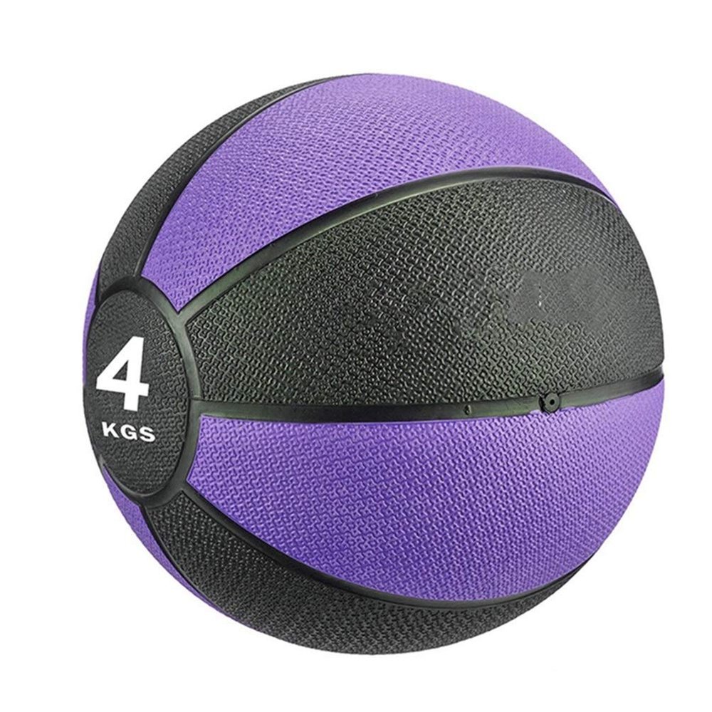 Medicine Balls AGYH Rubber, Non-Elastic Fitness Ball, Used for Waist and Abdomen Training Balance Training 2KG/3KG/4KG/5KG/6KG/7KG/9KG (Size : 4kg/8.8lbs)